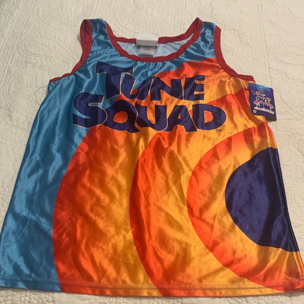 Warner Bros Tune Squad by Space Jam A New Legacy Unisex Jersey Size Adult Small